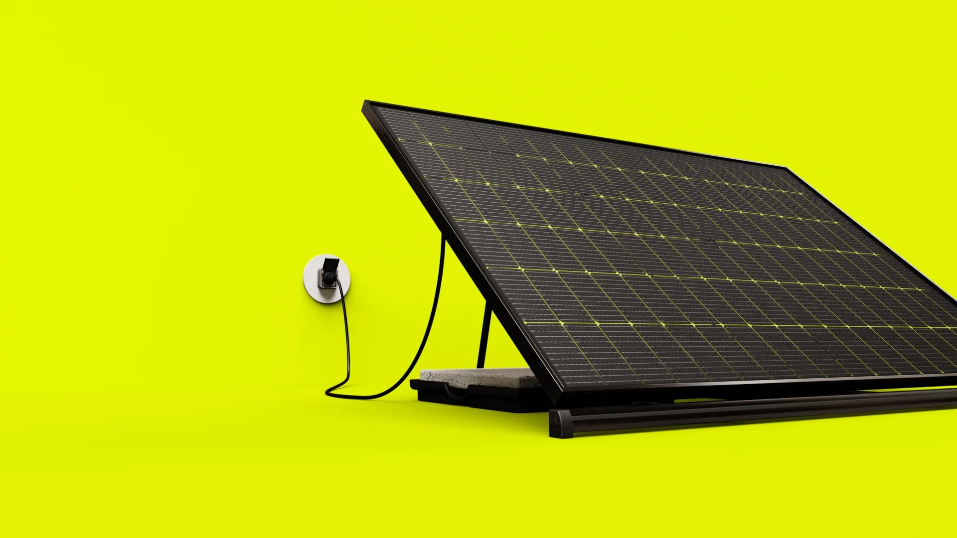Kit Solaire avec Panneaux Photovoltaïque Sunology PLAY Vue de Face